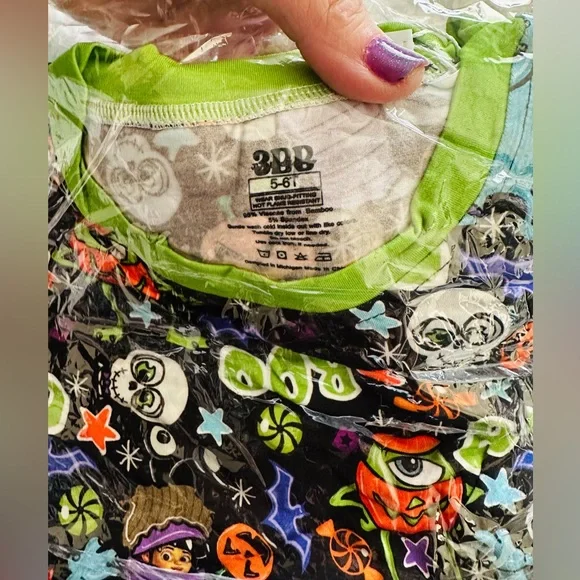NIB Monster Inc Bamboo Pj Set